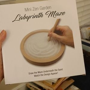 Mini Zen Garden with small stones to decorate